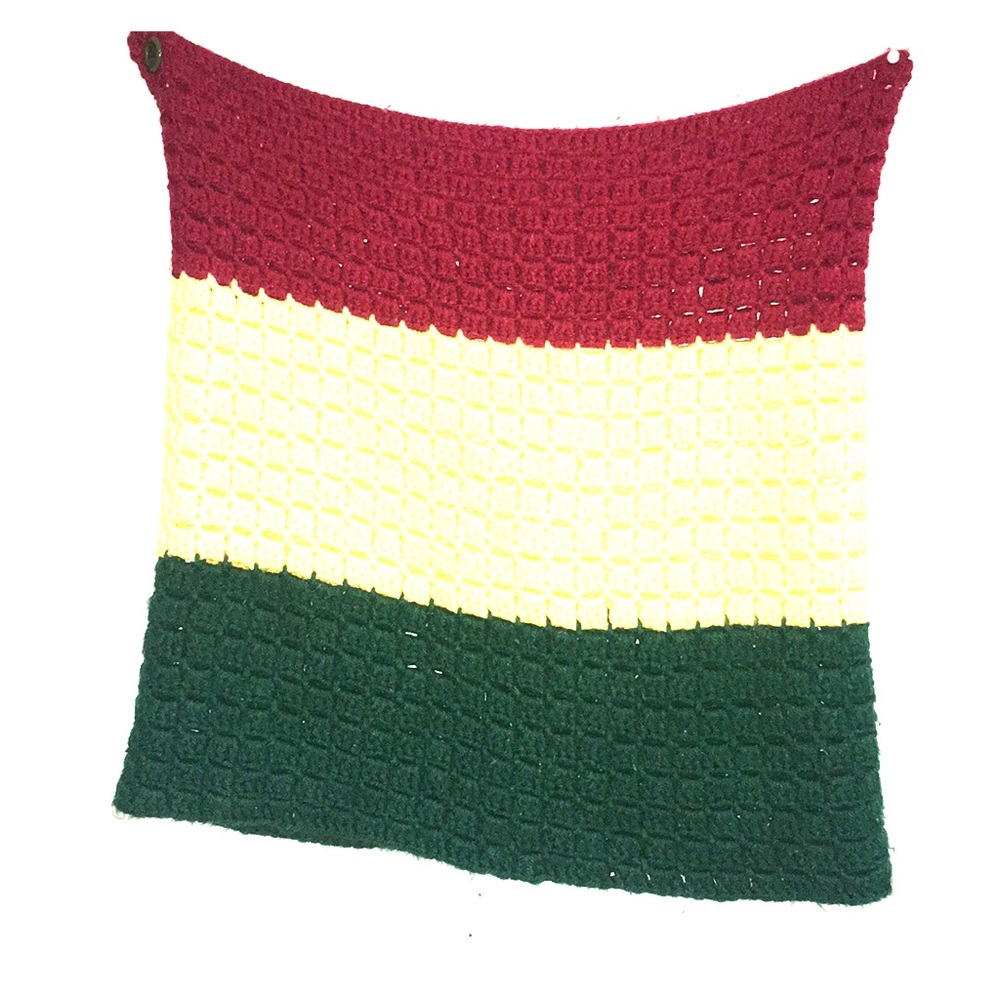 Handmade XL Crochet Rasta Skirt 50% off sale